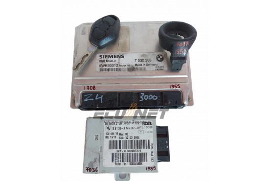 ΣΕΤ ΕΓΚΕΦΑΛΟΥ ΚΙΝΗΤΗΡΑ ΜΕ ΜΟΝΑΔΑ ΕΛΕΓΧΟΥ BMW Z4 7530260 10844410 61.35-8363099