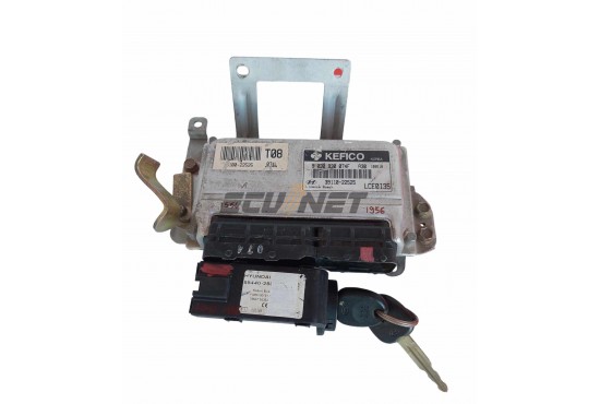 ΣΕΤ ΕΓΚΕΦΑΛΟΥ ΚΙΝΗΤΗΡΑ ΜΕ ΚΕΡΑΙΑ IMMOBILIZER HYUNDAI ACCENT 39110-22525 95440-25050 